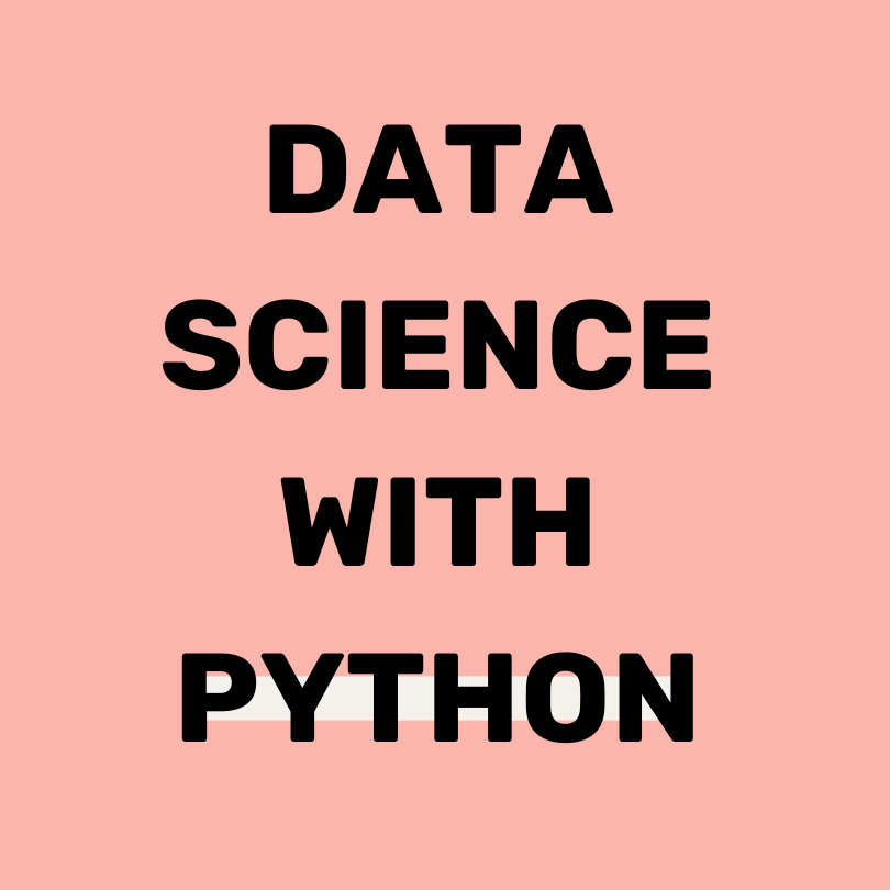 Data Sciecne with python