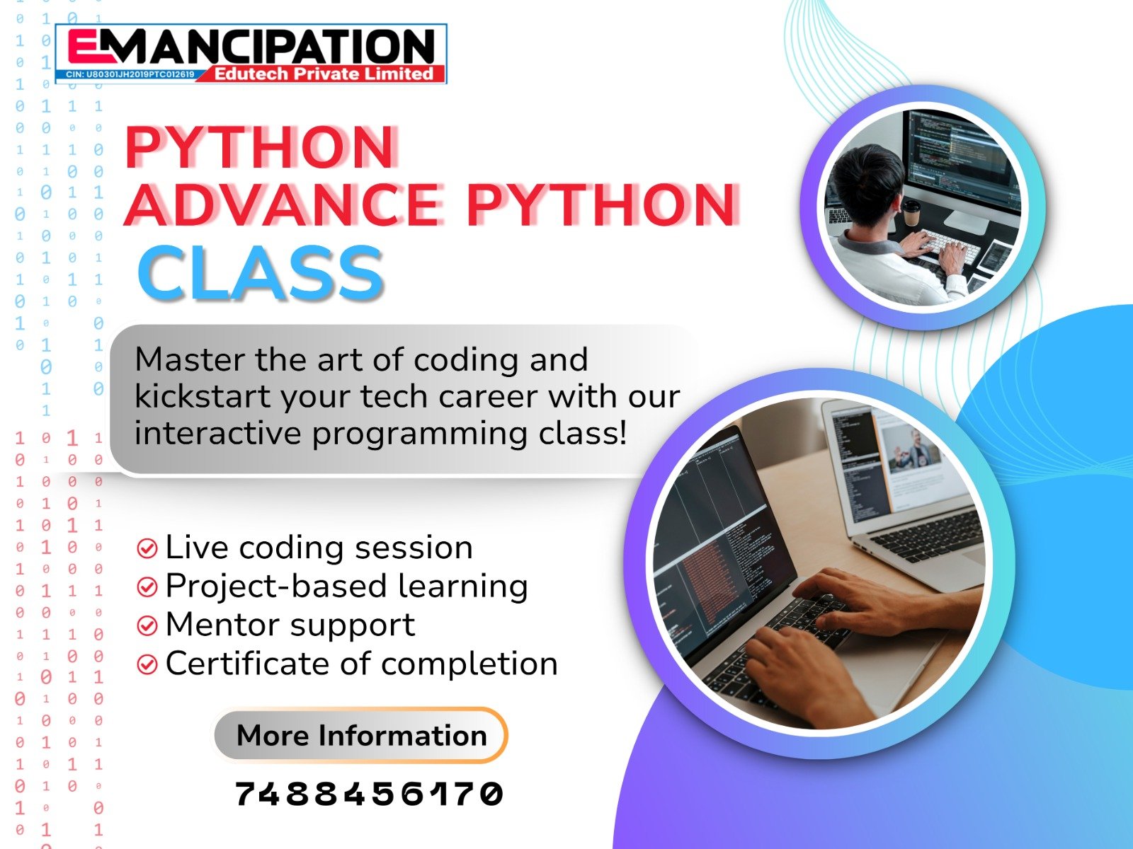 Industry-Ready Python Course in Ranchi Near Marwari College – Enroll Now